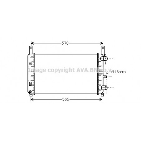 Radiateur AVA QUALITY COOLING