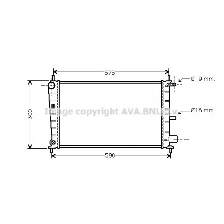 Radiateur AVA QUALITY COOLING