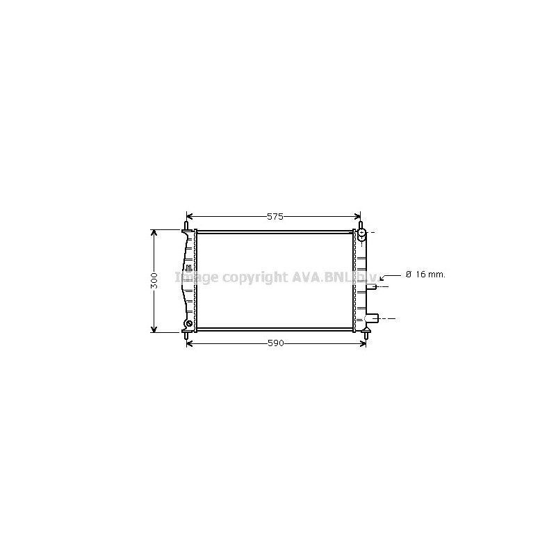 Radiateur AVA QUALITY COOLING
