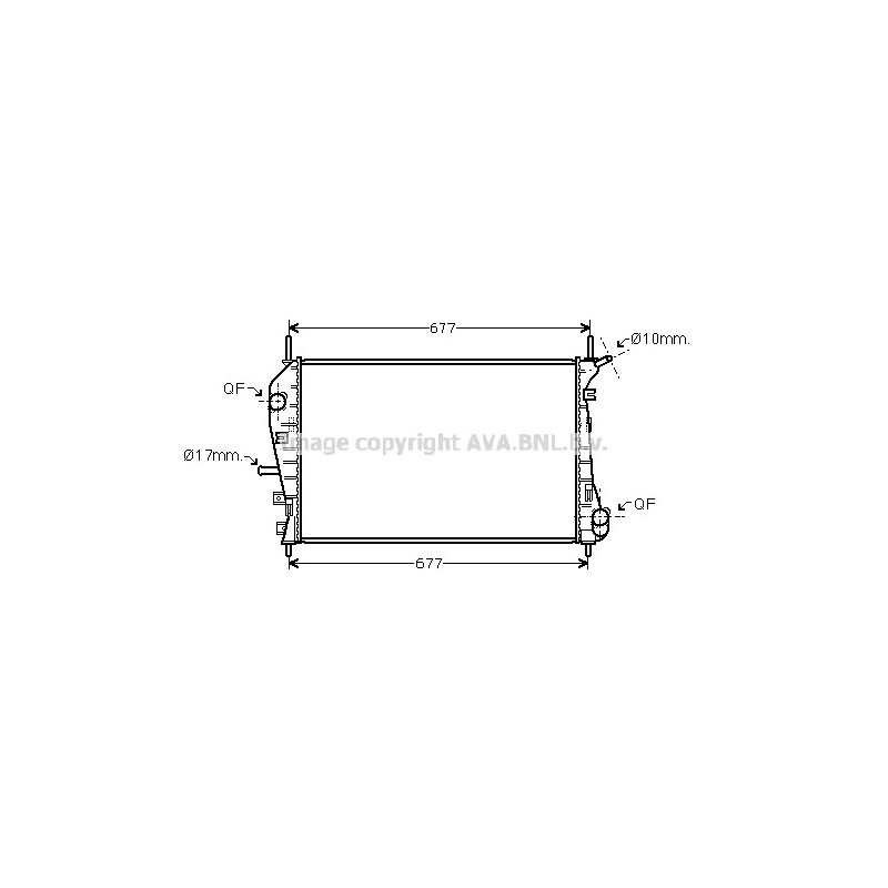 Radiateur AVA QUALITY COOLING