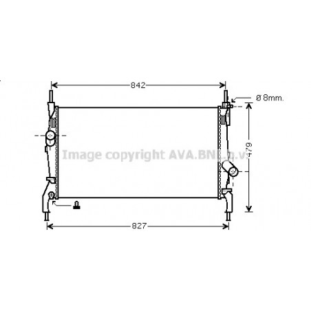 Radiateur AVA QUALITY COOLING