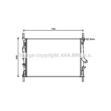 Radiateur AVA QUALITY COOLING
