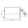 Condenseur de climatisation AVA QUALITY COOLING