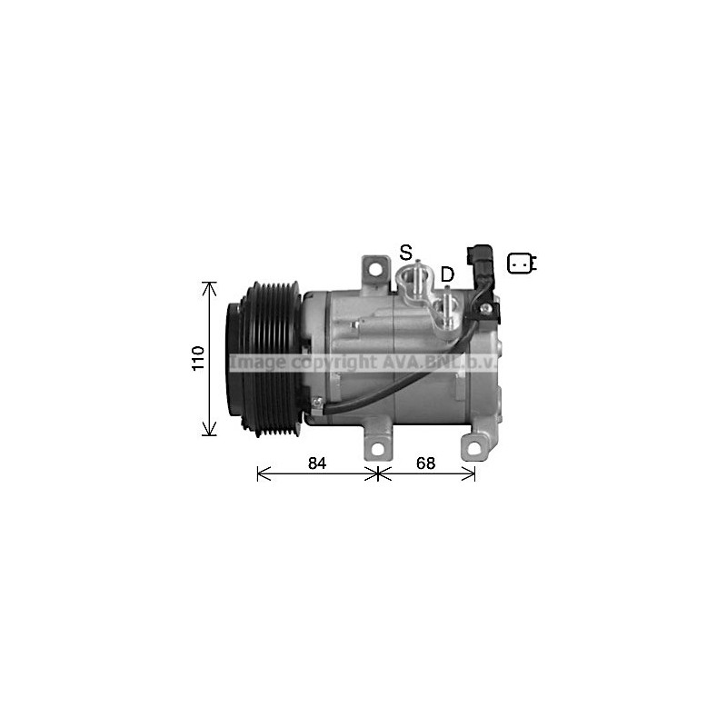 Compresseur de climatisation AVA QUALITY COOLING