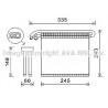 Evaporateur de climatisation AVA QUALITY COOLING