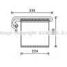 Evaporateur de climatisation AVA QUALITY COOLING