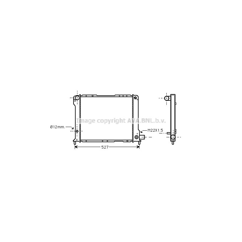 Radiateur AVA QUALITY COOLING