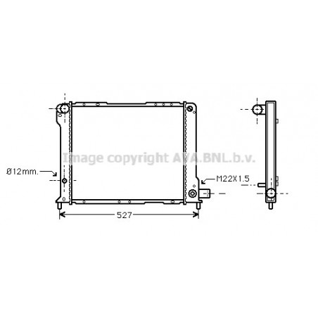 Radiateur AVA QUALITY COOLING