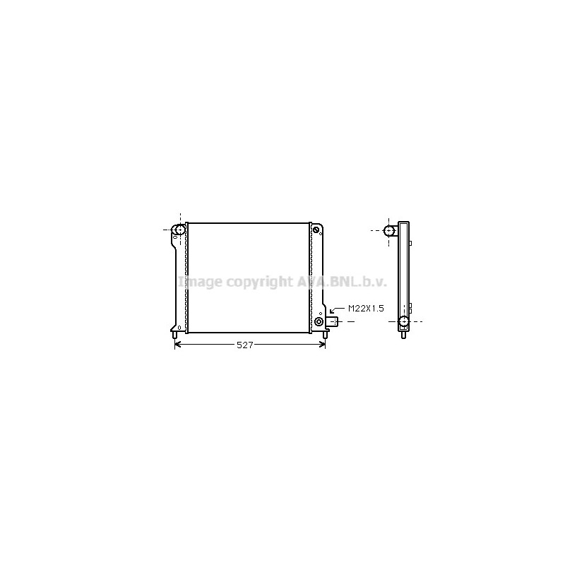 Radiateur AVA QUALITY COOLING
