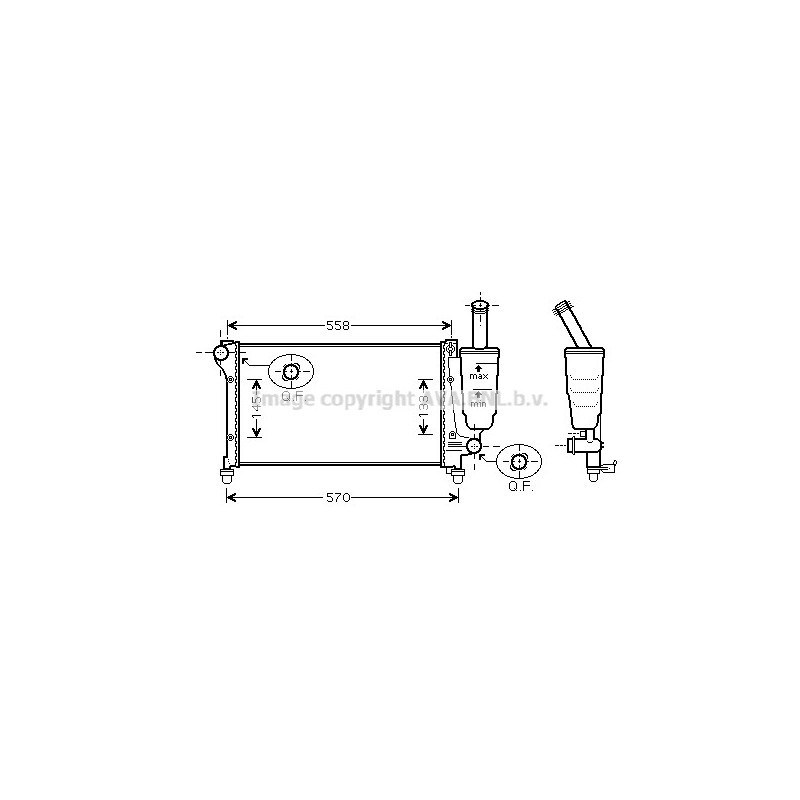 Radiateur AVA QUALITY COOLING
