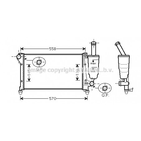 Radiateur AVA QUALITY COOLING