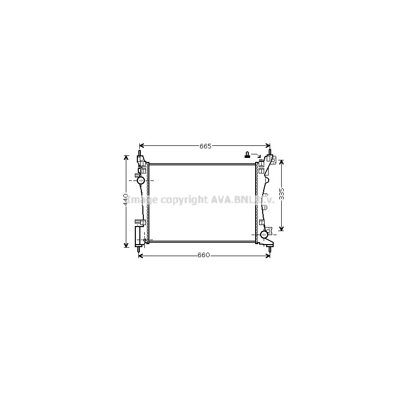 Radiateur AVA QUALITY COOLING