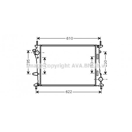 Radiateur AVA QUALITY COOLING