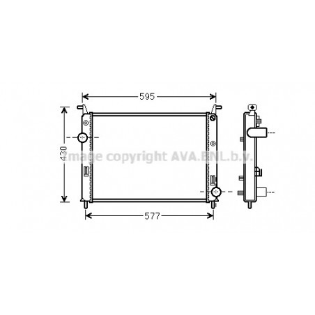 Radiateur AVA QUALITY COOLING