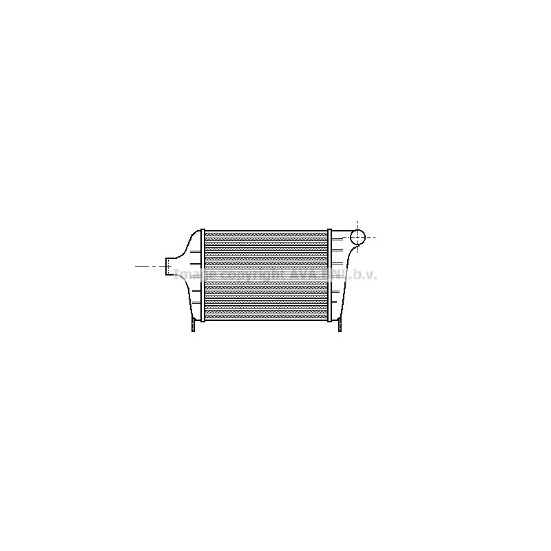 Intercooler (échangeur d'air) AVA QUALITY COOLING