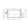 Condenseur de climatisation AVA QUALITY COOLING