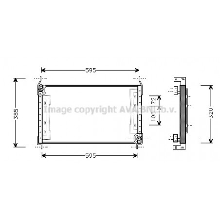 Condenseur de climatisation...