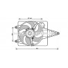 Ventilateur (refroidissement moteur) AVA QUALITY COOLING