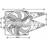 Ventilateur (refroidissement moteur) AVA QUALITY COOLING