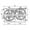 Ventilateur (refroidissement moteur) AVA QUALITY COOLING