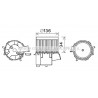 Moteur électrique (pulseur d'air habitacle) AVA QUALITY COOLING