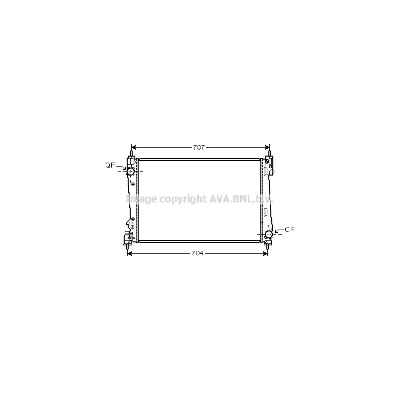 Radiateur AVA QUALITY COOLING