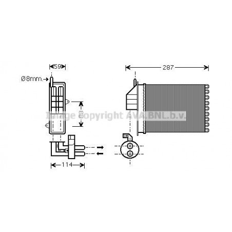 Radiateur de chauffage AVA...
