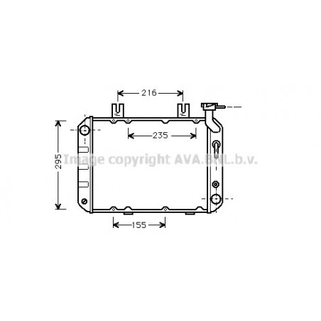 Radiateur AVA QUALITY COOLING