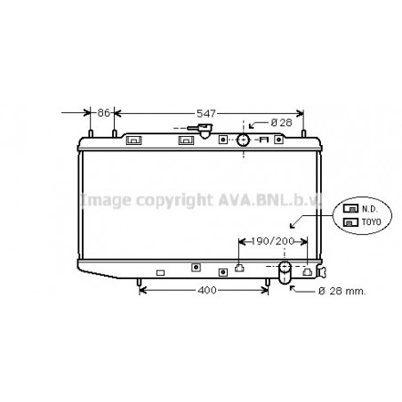 Radiateur AVA QUALITY COOLING