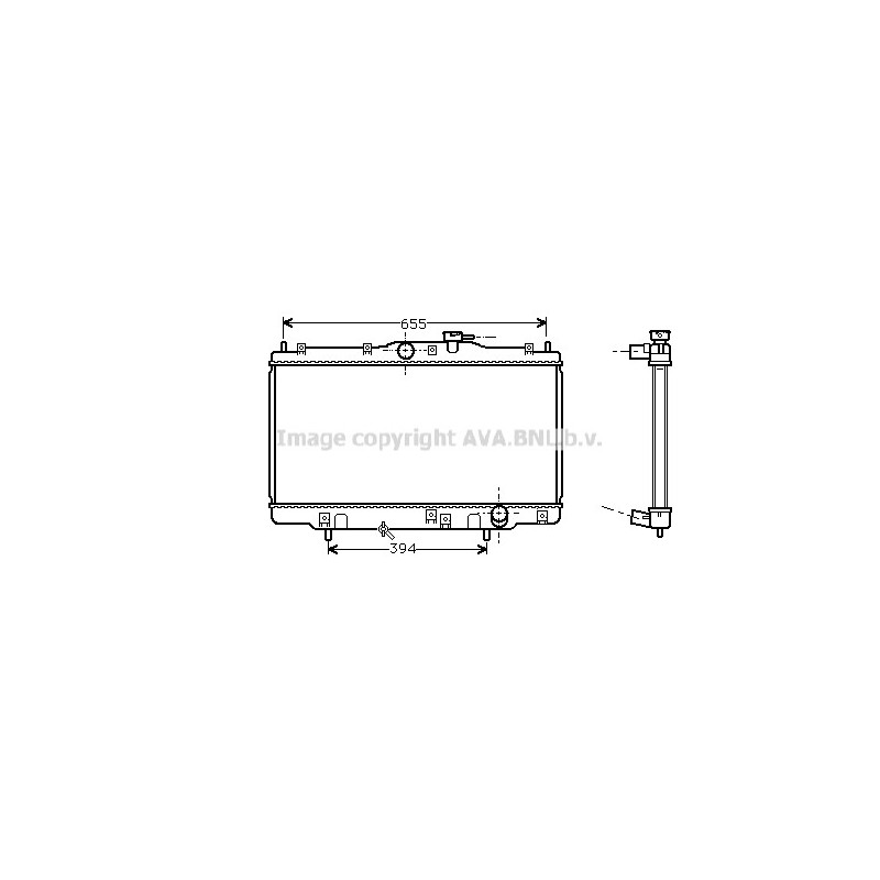 Radiateur AVA QUALITY COOLING