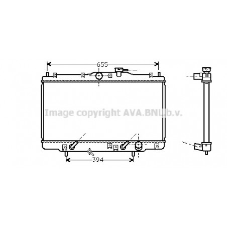 Radiateur AVA QUALITY COOLING