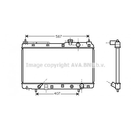 Radiateur AVA QUALITY COOLING