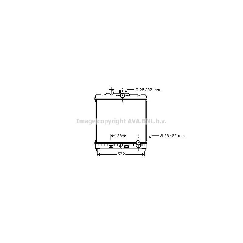 Radiateur AVA QUALITY COOLING