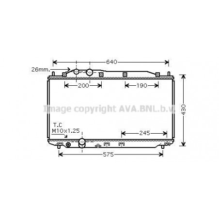 Radiateur AVA QUALITY COOLING