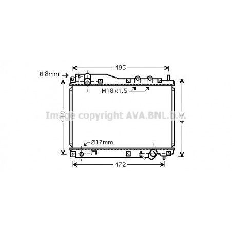 Radiateur AVA QUALITY COOLING