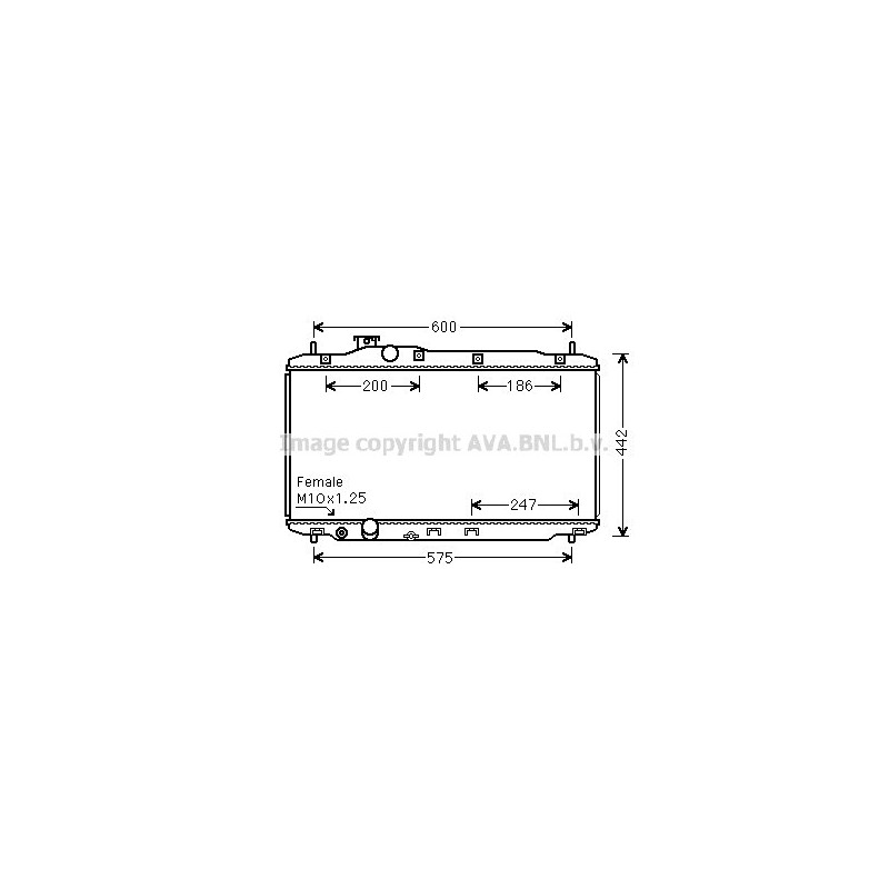 Radiateur AVA QUALITY COOLING