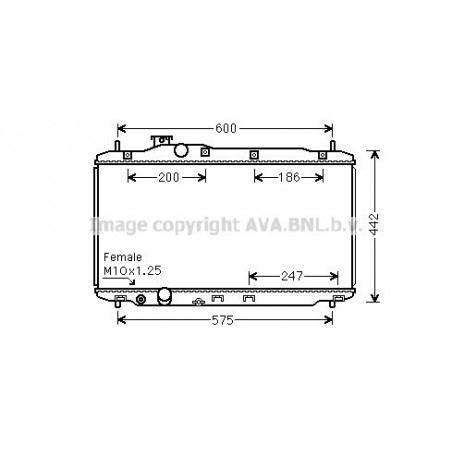 Radiateur AVA QUALITY COOLING