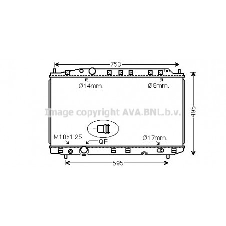 Radiateur AVA QUALITY COOLING