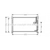 Condenseur de climatisation AVA QUALITY COOLING