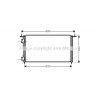 Condenseur de climatisation AVA QUALITY COOLING