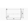 Condenseur de climatisation AVA QUALITY COOLING