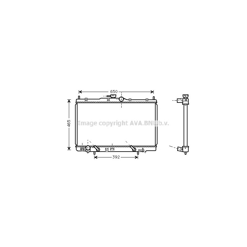 Radiateur AVA QUALITY COOLING