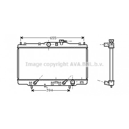 Radiateur AVA QUALITY COOLING
