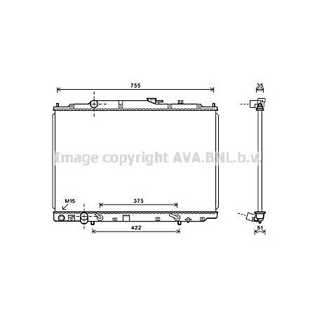 Radiateur AVA QUALITY COOLING