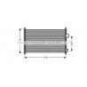 Condenseur de climatisation AVA QUALITY COOLING