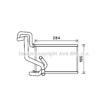 Radiateur de chauffage AVA...