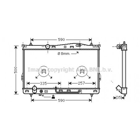 Radiateur AVA QUALITY COOLING