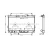 Radiateur AVA QUALITY COOLING