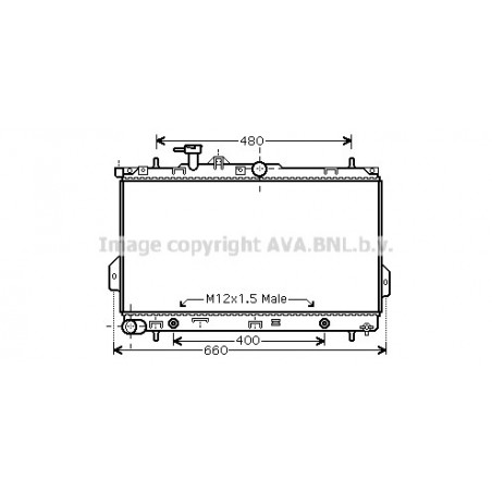 Radiateur AVA QUALITY COOLING