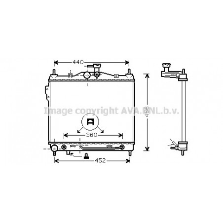 Radiateur AVA QUALITY COOLING